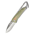 Premium Portable Folding Filed Knife with 12C27 Stainless Steel Blade and G10 Handle | Durable, Lightweight, and Versatile EDC Survival Tool