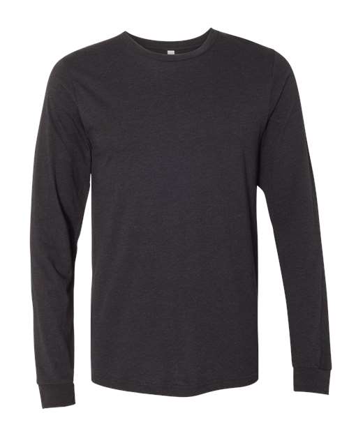 BELLA + CANVAS - Heather CVC Long Sleeve Tee - 3501CVC-2