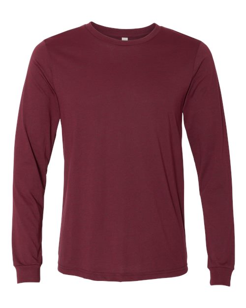 BELLA + CANVAS - Heather CVC Long Sleeve Tee - 3501CVC-6
