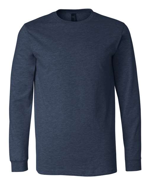BELLA + CANVAS - Heather CVC Long Sleeve Tee - 3501CVC-20