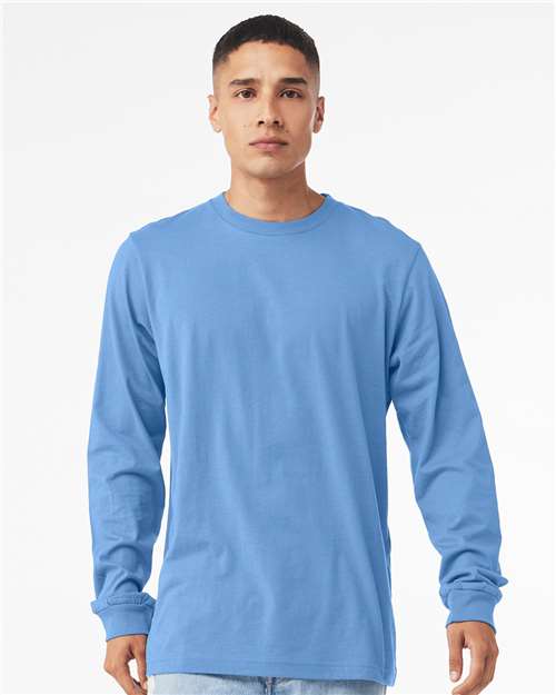 BELLA + CANVAS - Heather CVC Long Sleeve Tee - 3501CVC-7