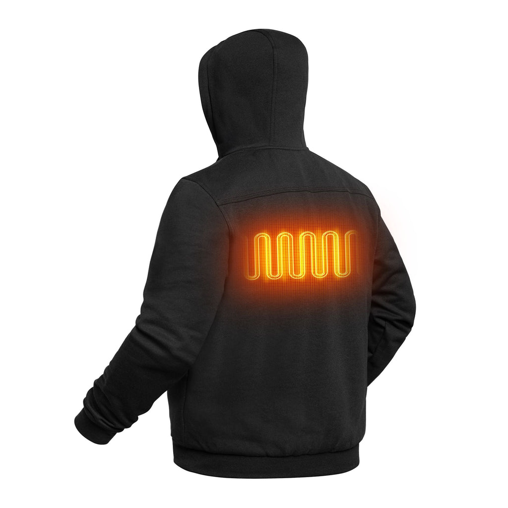 ANTARCTICA GEAR Heated Hoodie Sweater for Men with 12V 20000mAh Battery Pack-3