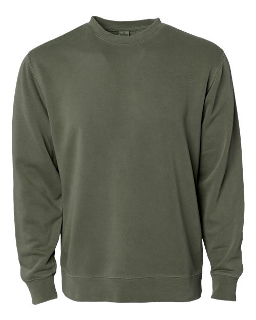 Independent Trading Co. - Unisex Midweight Pigment-Dyed Crewneck Sweatshirt - PRM3500-2