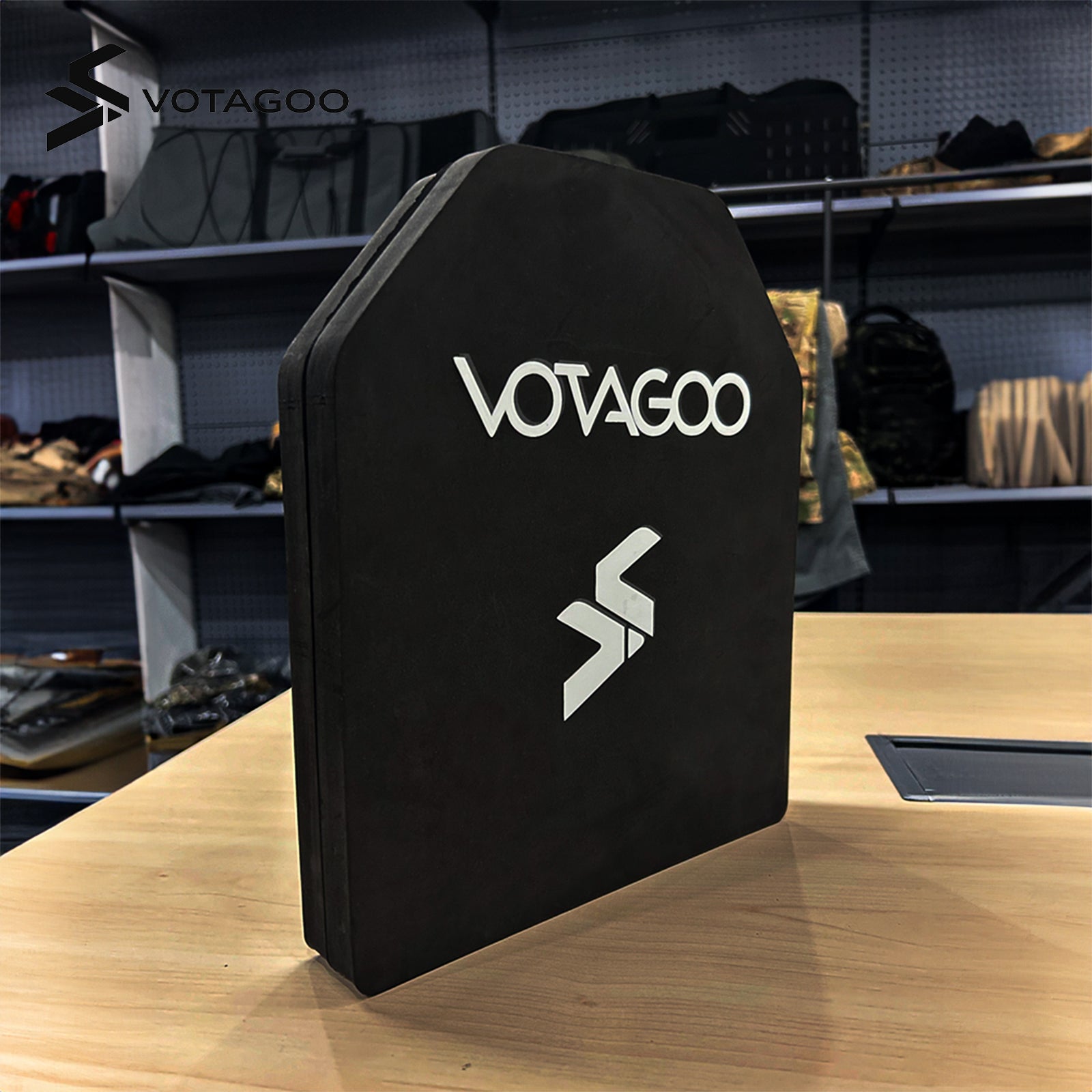 VOTAGOO® Tactical Vest Plug-in Plate 30x24cm (2 Pcs)