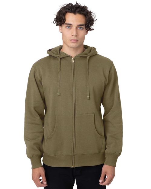 econscious - Unisex Heritage Full-Zip Hooded Sweatshirt - EC5650-0