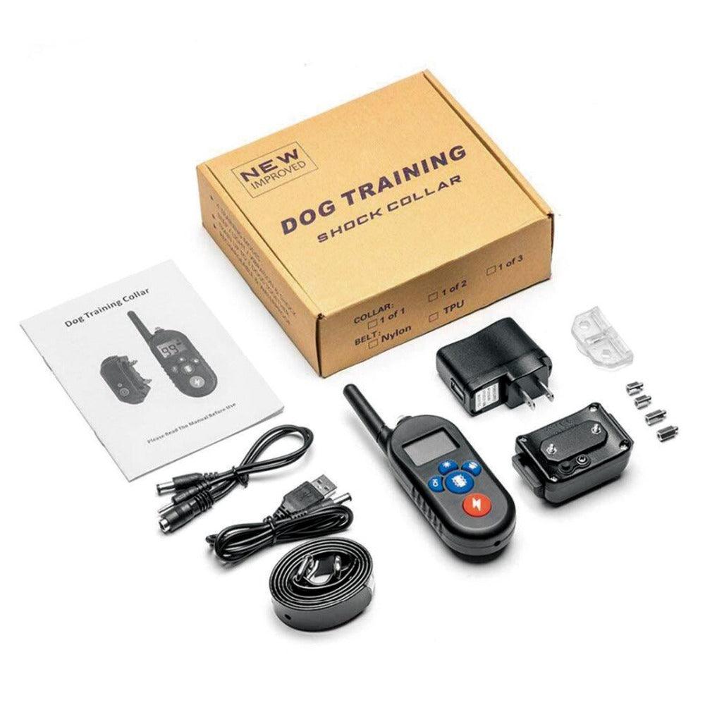 Ultimate Training Companion: Remote Control Electric Shock Vibration Warning Pet Collar