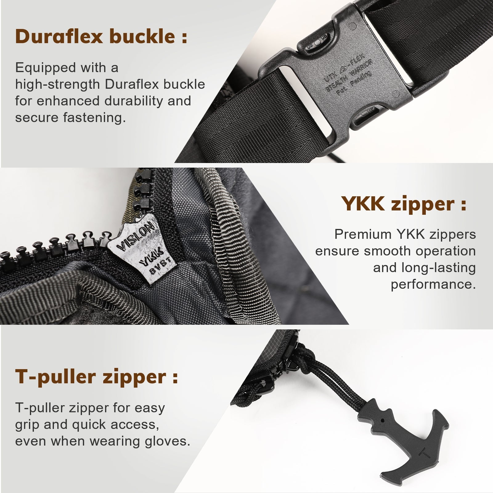 VOTAGOO® Concealed Carry Waist Bag-2