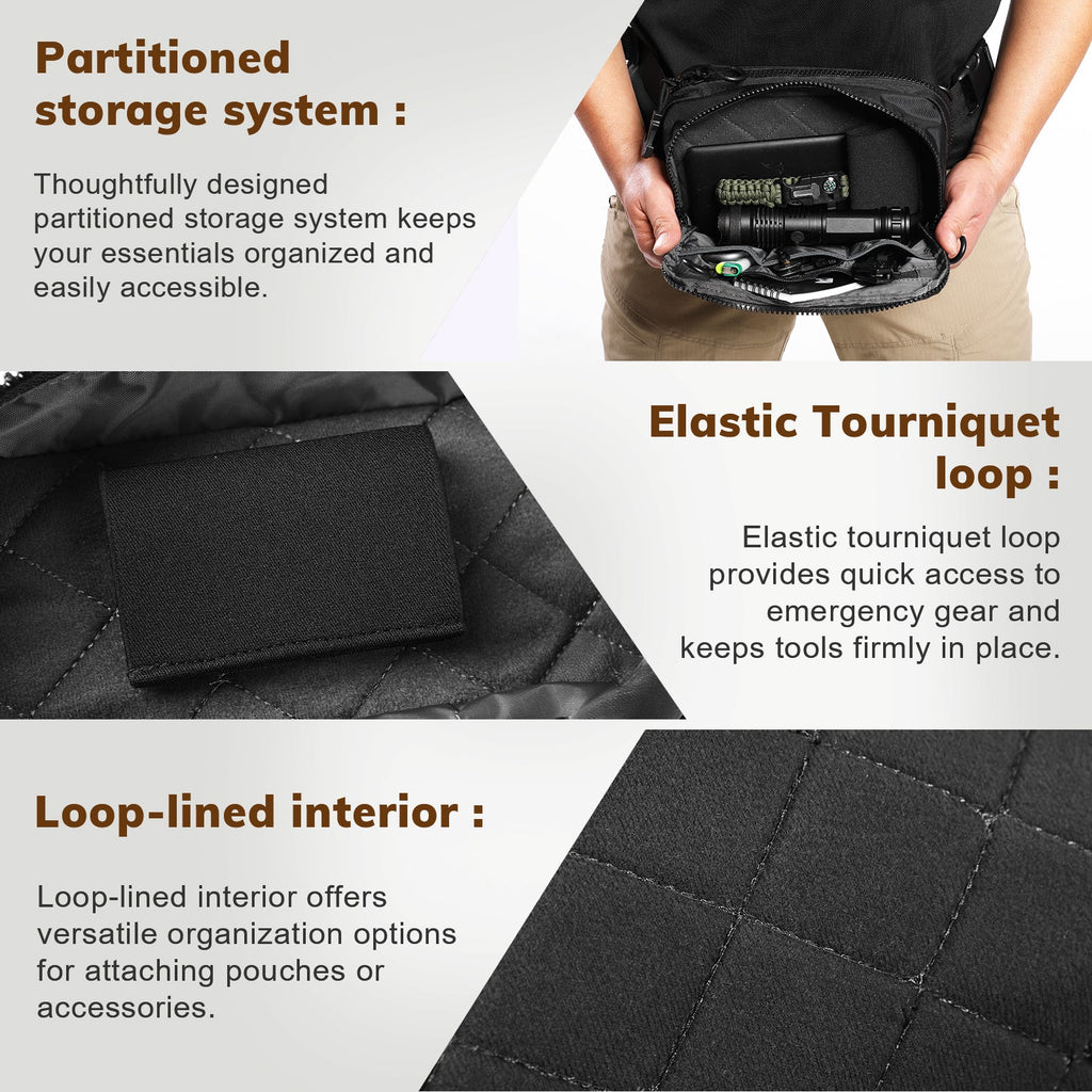 VOTAGOO® Concealed Carry Waist Bag-1