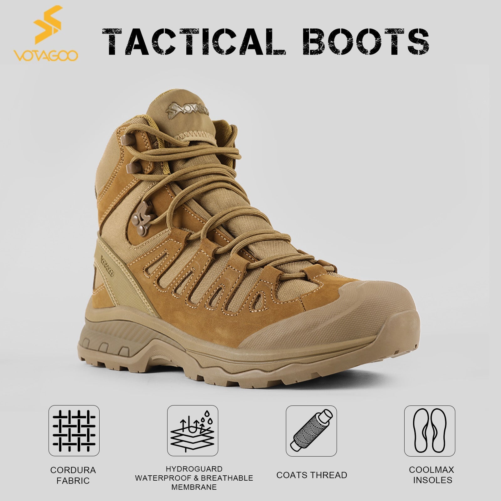 VOATGOO® Quest 4D Waterproof Shoes FORCES 2 EN-2