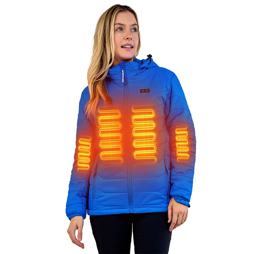 ANTARCTICA GEAR Lightweight Heating Jackets, Winter Coat For Women-5