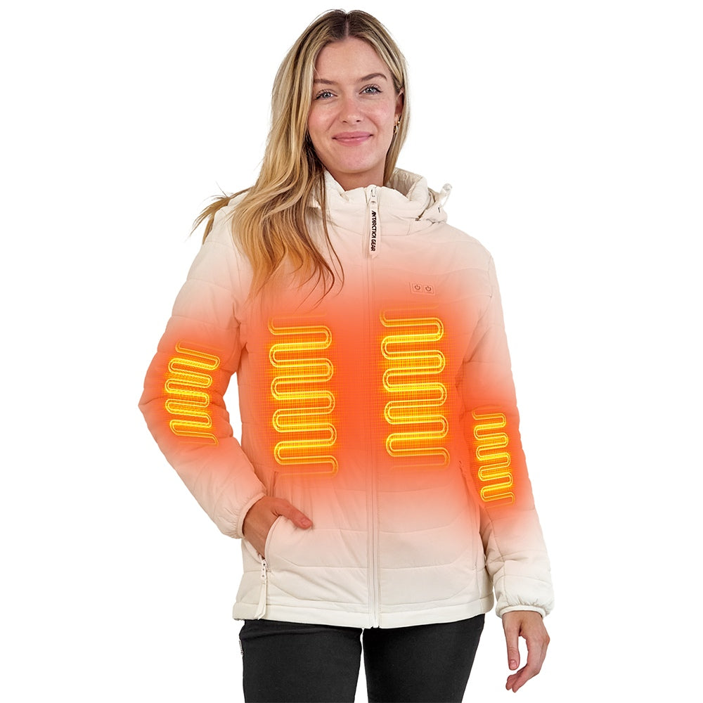 ANTARCTICA GEAR Lightweight Heating Jackets, Winter Coat For Women-6