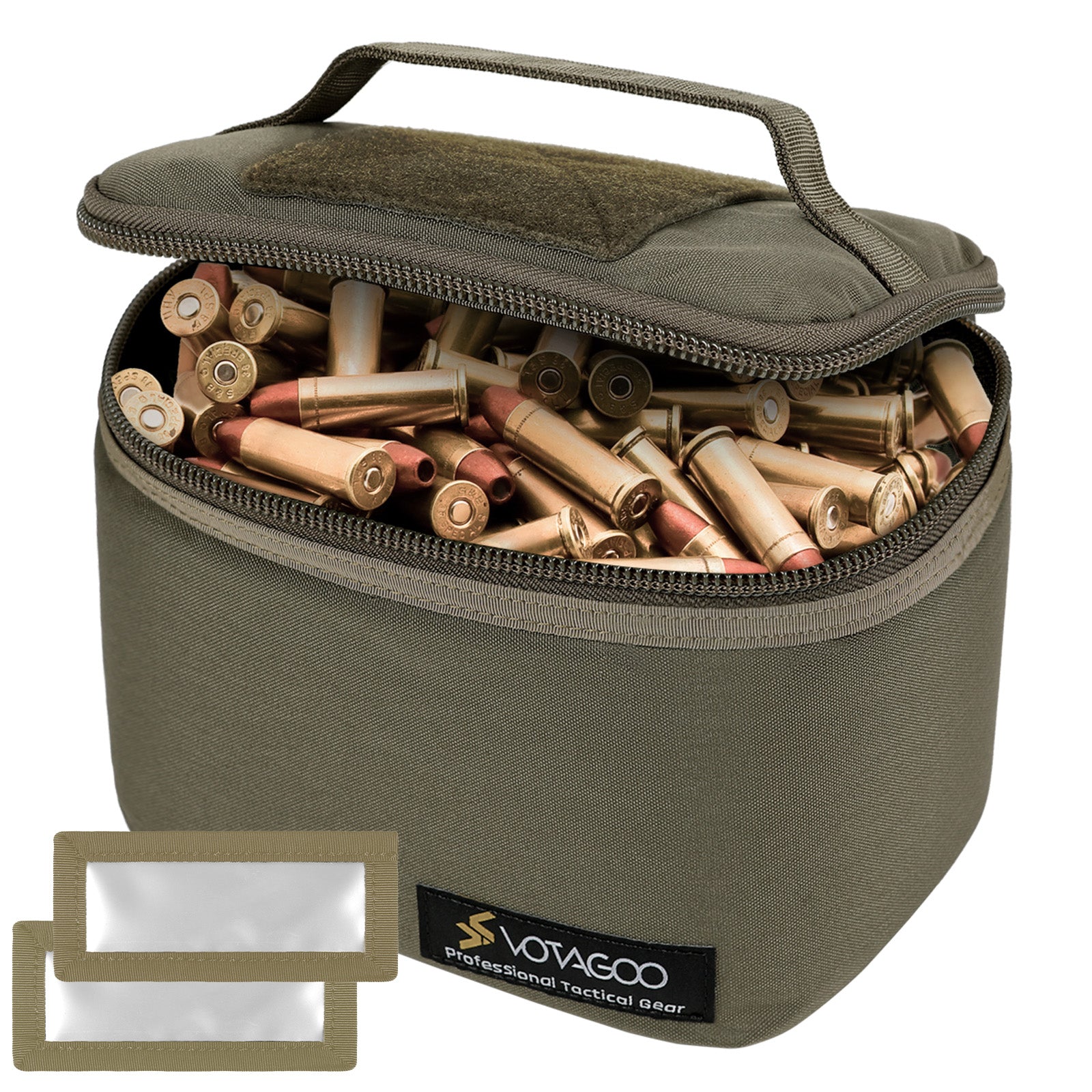 Tactical Ammo Bag, Ammos Transportation Bag for Pistol Rifle and Shotgun Range-6