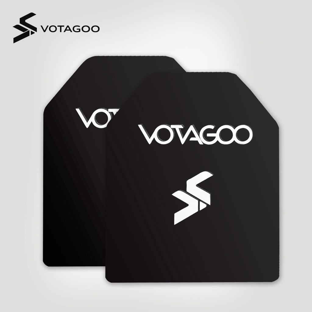 VOTAGOO® Tactical Vest Plug-in Plate 30x24cm (2 Pcs)