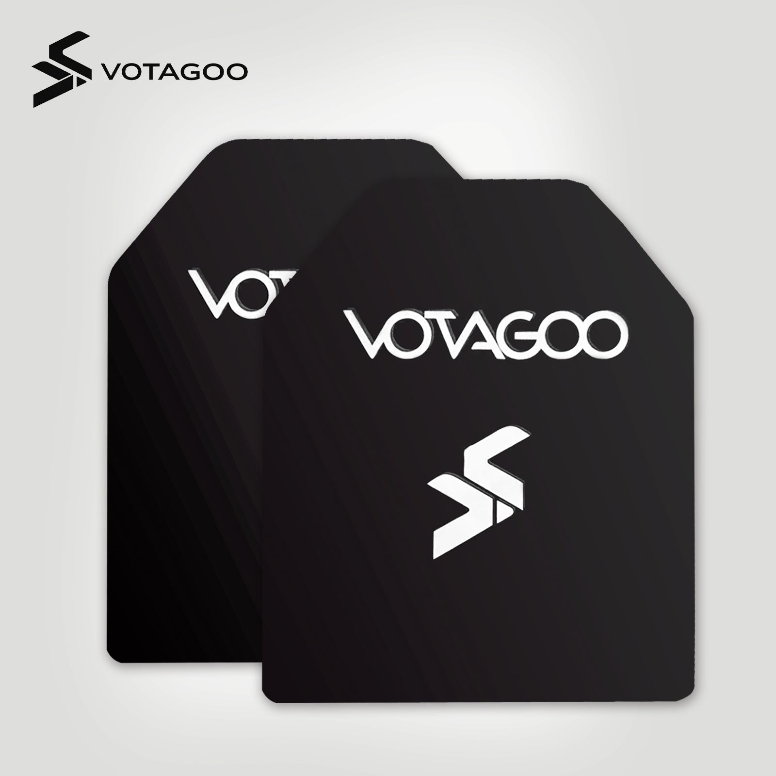 VOTAGOO® Tactical Vest Plug-in Plate 30x24cm (2 Pcs)