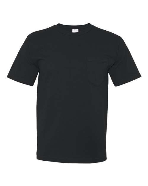 Bayside - Unisex USA-Made Midweight Pocket T-Shirt - 5070