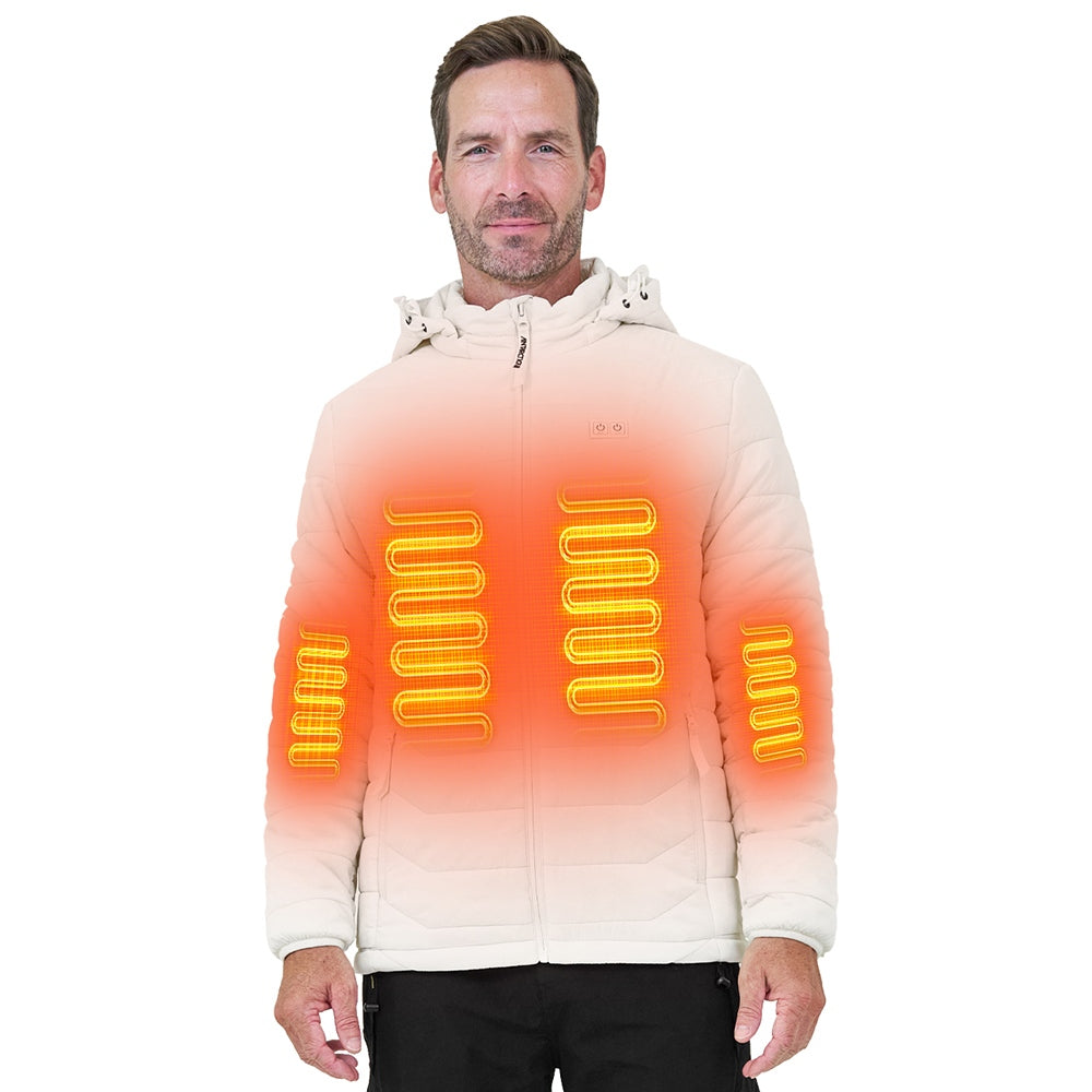 ANTARCTICA GEAR Lightweight Heating Jackets, Winter Coat For Women-10