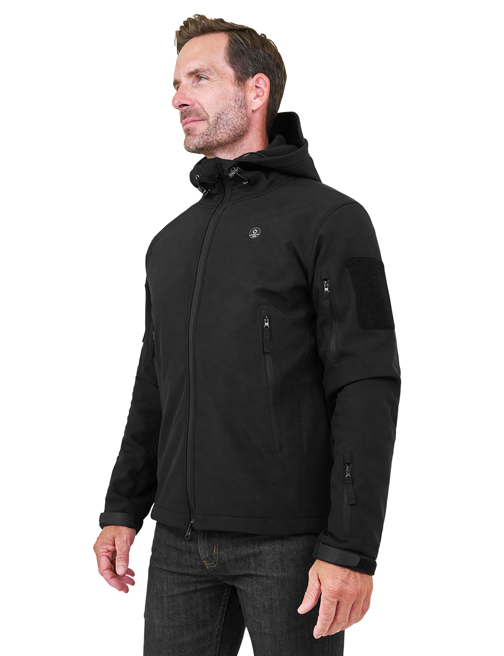 ANTARCTICA GEAR Heated Jacket for Men and Women, Winter Coat Soft Shell Heating Hood Jacket-2