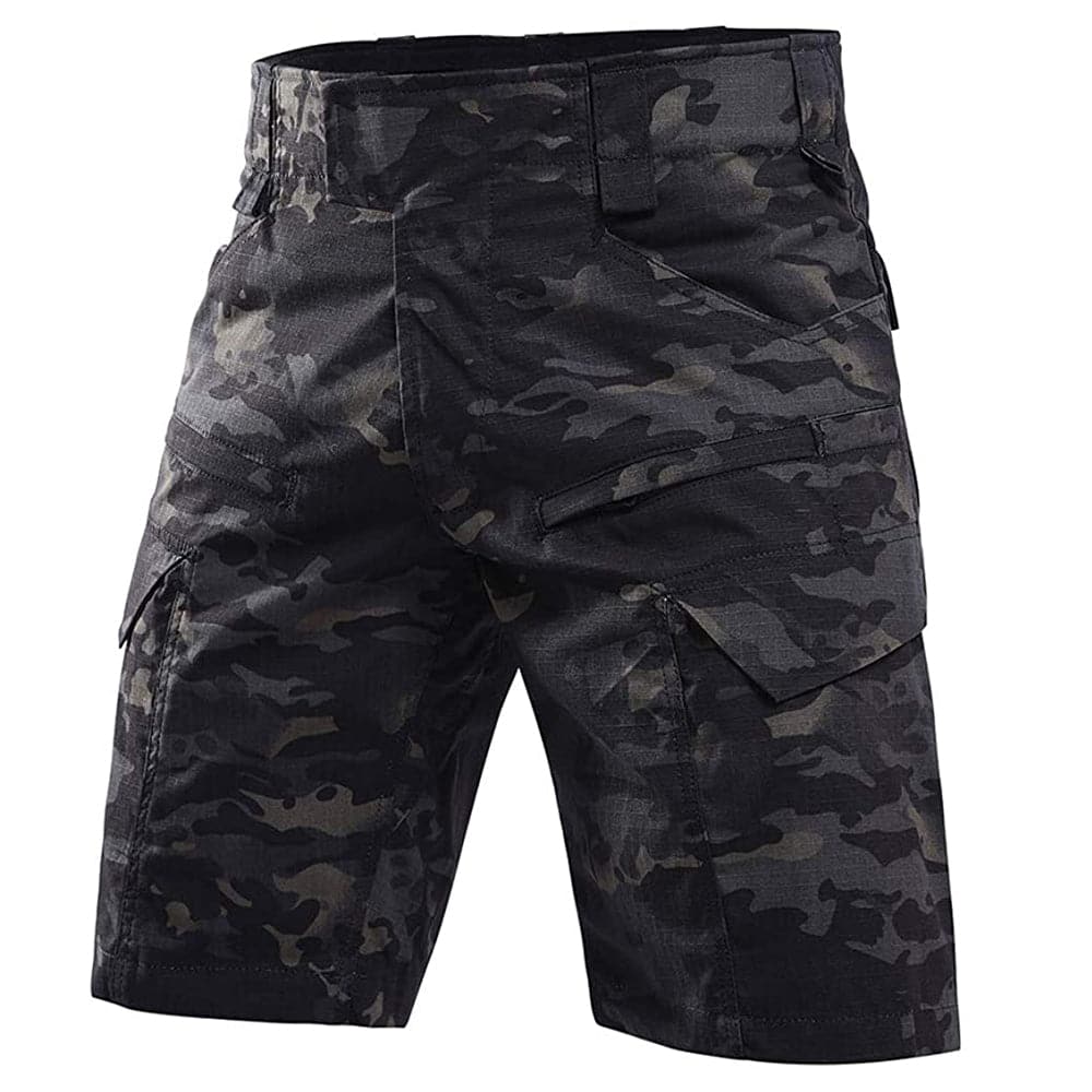 Combat Tactical Waterproof Wear-resistant Camo Shorts - G4-4