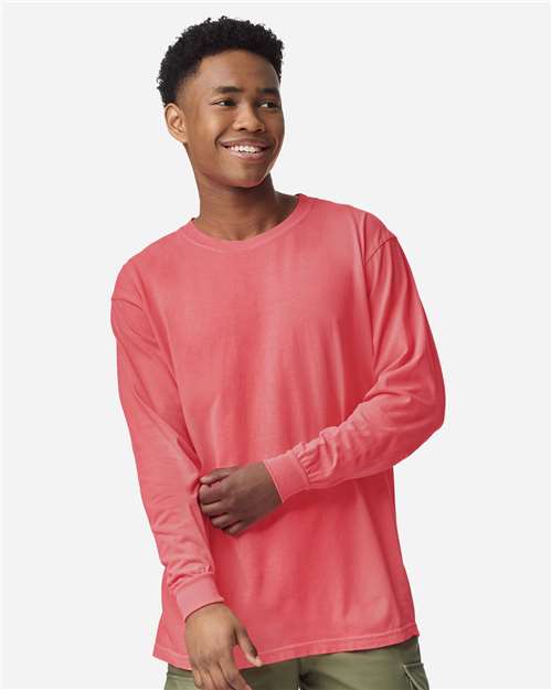 Comfort Colors - Unisex Garment-Dyed Heavyweight Long Sleeve T-Shirt - 6014-48