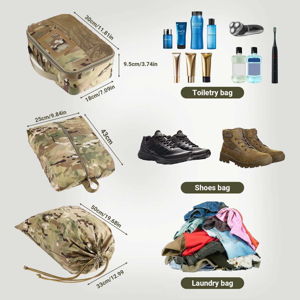 VOTAGOO® Tactical Packing Cubes 6 Packs