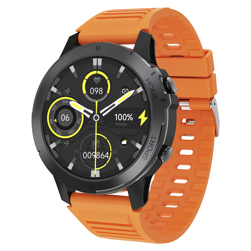 Rugged Smartwatch Text and call women bluetooth iphone compatible 1.45" Smartwatch for Men Women (Answer/Make Call)