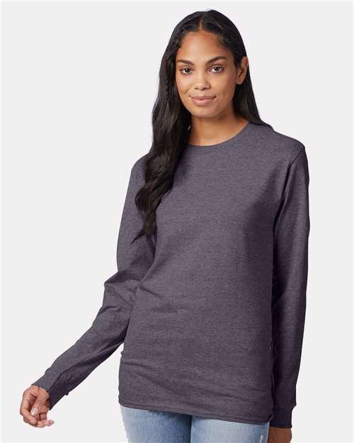 Hanes - Authentic Long Sleeve T-Shirt - 5586-2