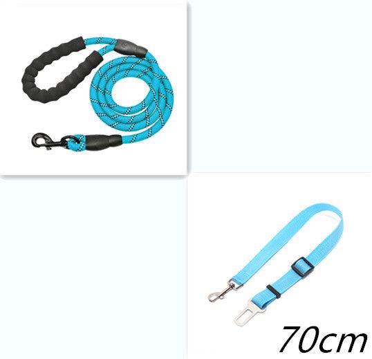 Reflective Comfort Leash - Premium Nylon Dog Leash For Walking And Training - Ultimate Pet Safety And Control