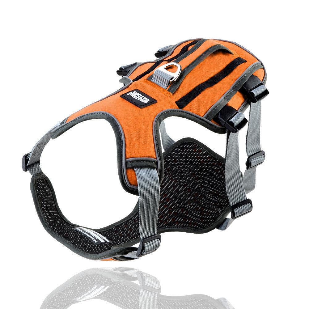 Reflective Comfortfit Pet Chest Harness Vest With Adjustable Traction Rope