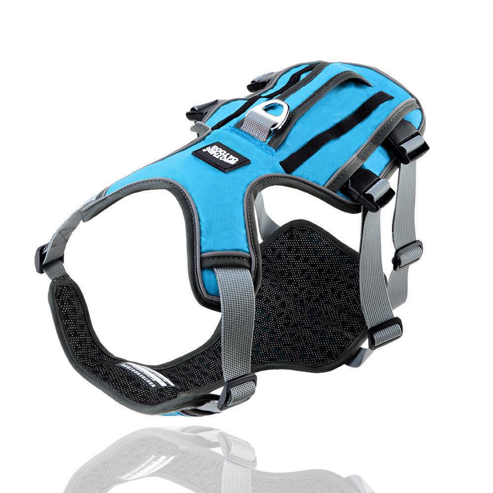 Reflective Comfortfit Pet Chest Harness Vest With Adjustable Traction Rope