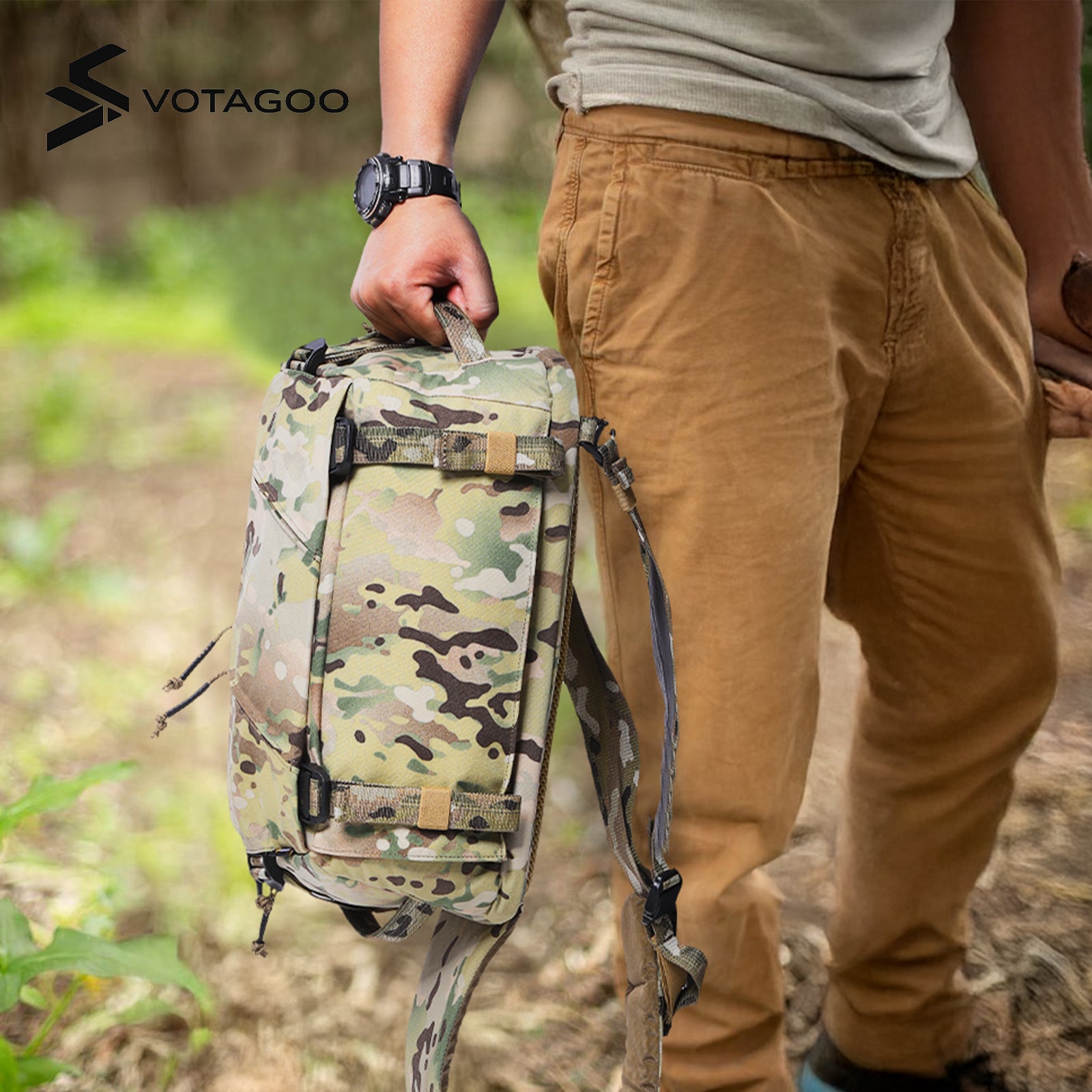 VOTAGOO® 13L Tactical Sling Bag