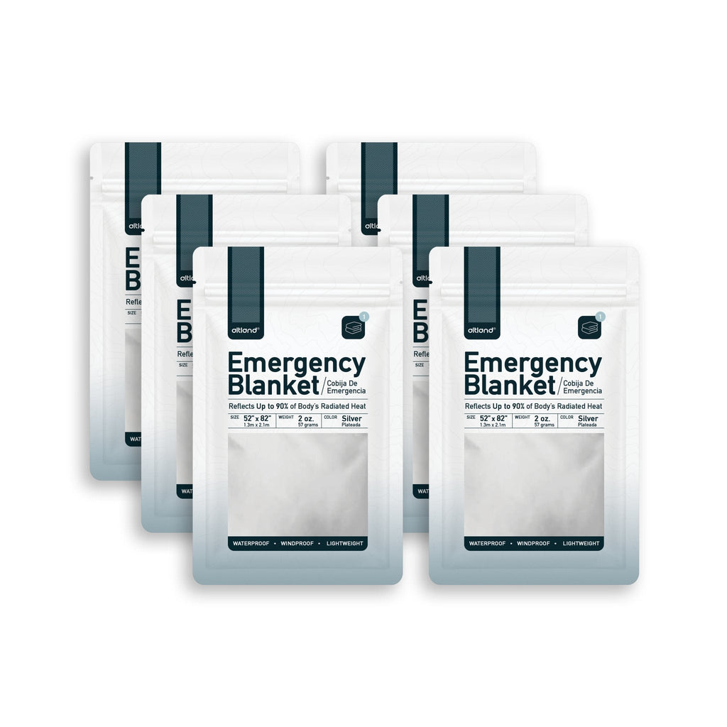 6 Pack of Emergency Blankets