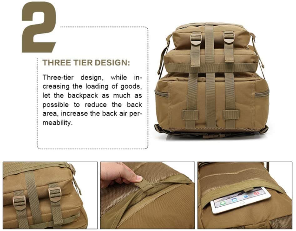 Rucksacks for Hiking Outdoor Camping Trekking Hunting 30L-3