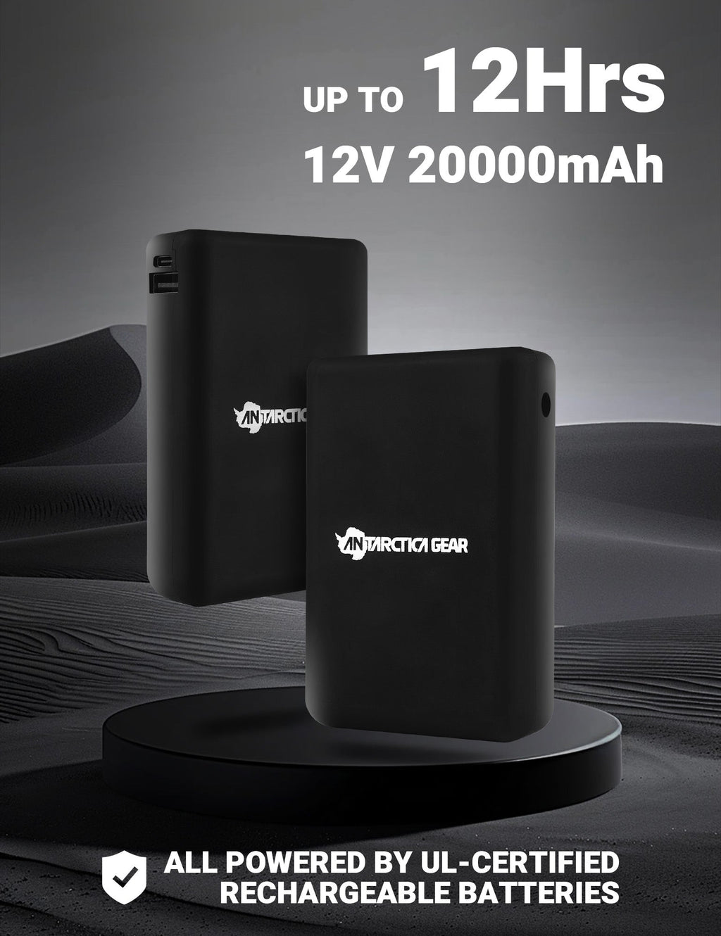 ANTARCTICA GEAR 20000mAh 12V Rechargeable Battery Power Bank-4