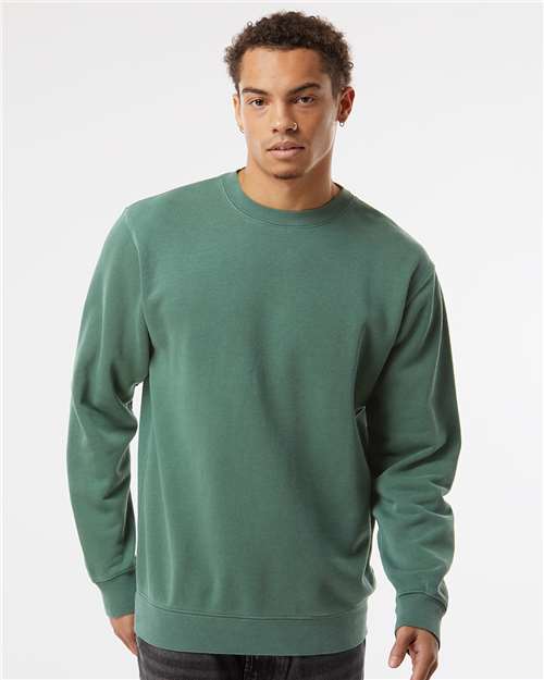 Independent Trading Co. - Unisex Midweight Pigment-Dyed Crewneck Sweatshirt - PRM3500-0