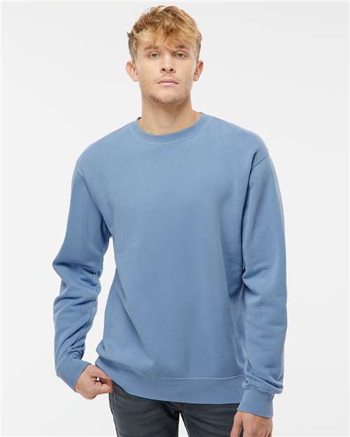 Independent Trading Co. - Unisex Midweight Pigment-Dyed Crewneck Sweatshirt - PRM3500-8