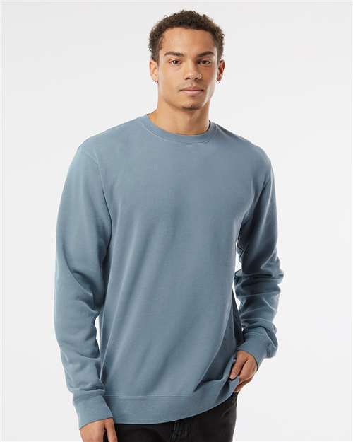 Independent Trading Co. - Unisex Midweight Pigment-Dyed Crewneck Sweatshirt - PRM3500-15