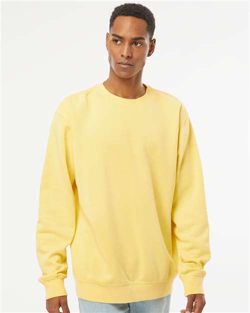 Independent Trading Co. - Unisex Midweight Pigment-Dyed Crewneck Sweatshirt - PRM3500-16