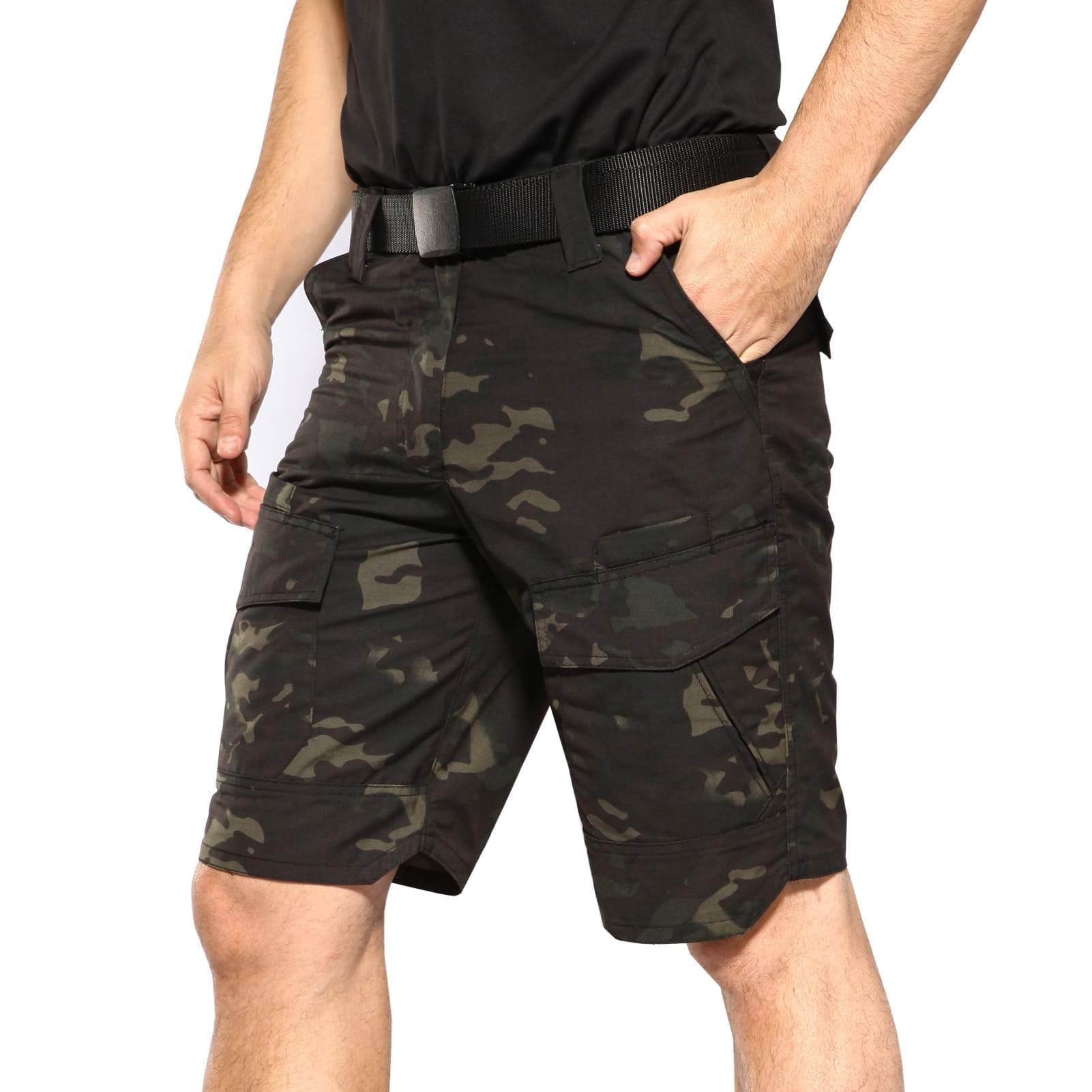 Cargo Men's Tactical Waterproof Ripstop Summer Shorts-5