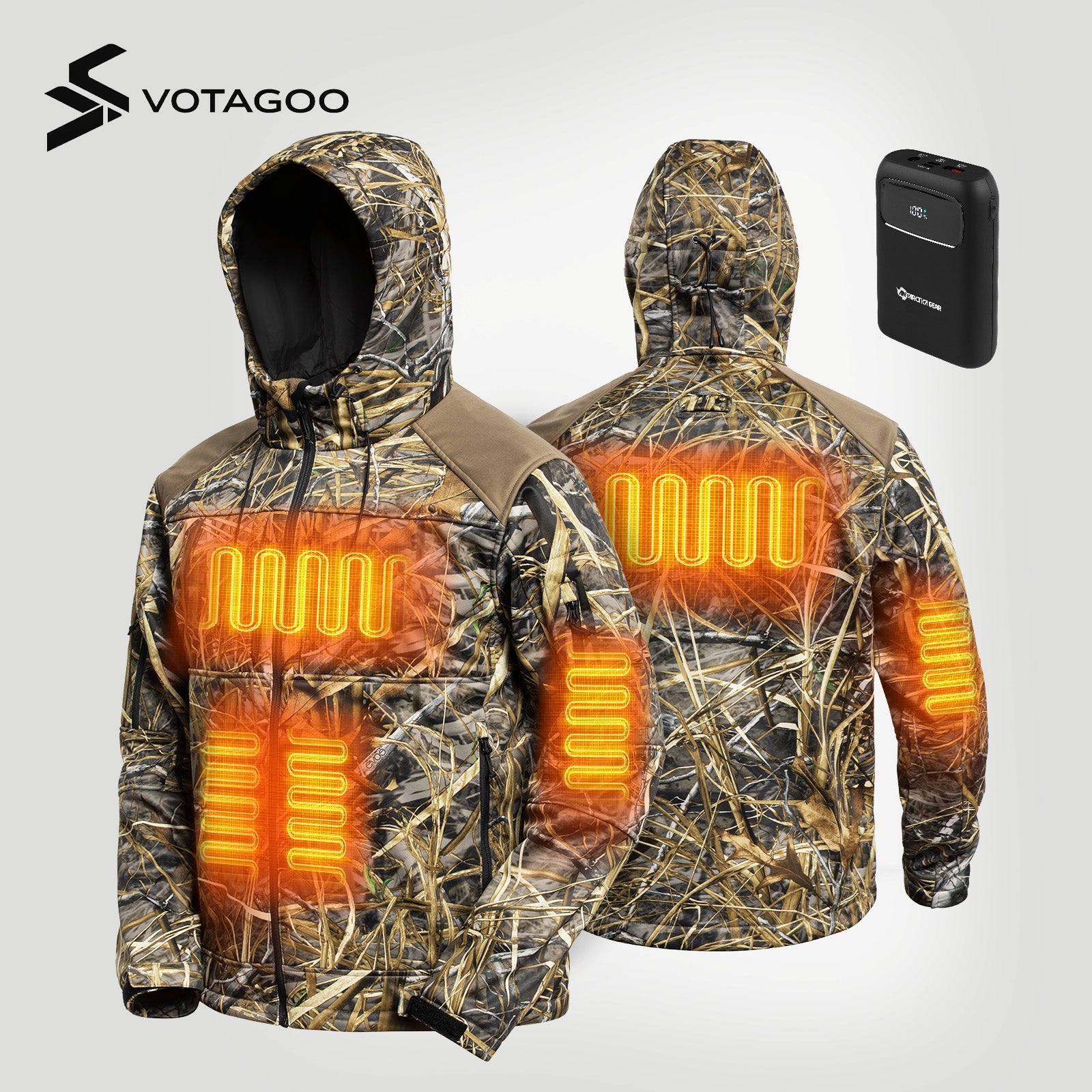 Heated Hunting Jacket for Men-5