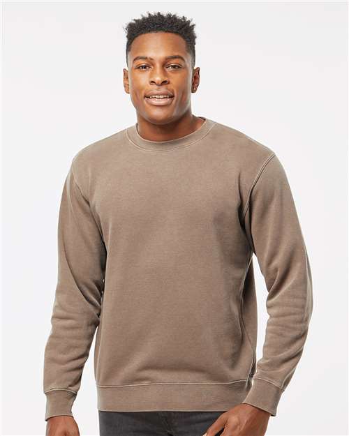 Independent Trading Co. - Unisex Midweight Pigment-Dyed Crewneck Sweatshirt - PRM3500-5