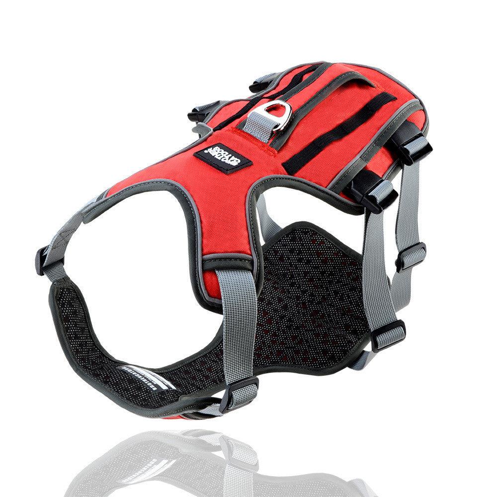 Reflective Comfortfit Pet Chest Harness Vest With Adjustable Traction Rope