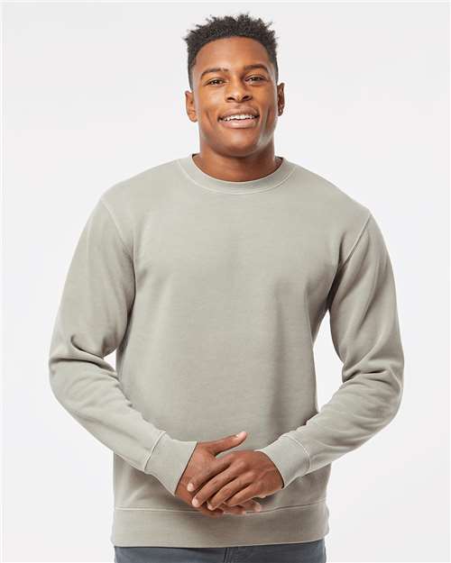 Independent Trading Co. - Unisex Midweight Pigment-Dyed Crewneck Sweatshirt - PRM3500-4