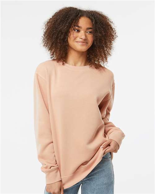 Independent Trading Co. - Unisex Midweight Pigment-Dyed Crewneck Sweatshirt - PRM3500-6