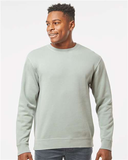 Independent Trading Co. - Unisex Midweight Pigment-Dyed Crewneck Sweatshirt - PRM3500-13