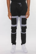 Colorblock Pouch Joggers