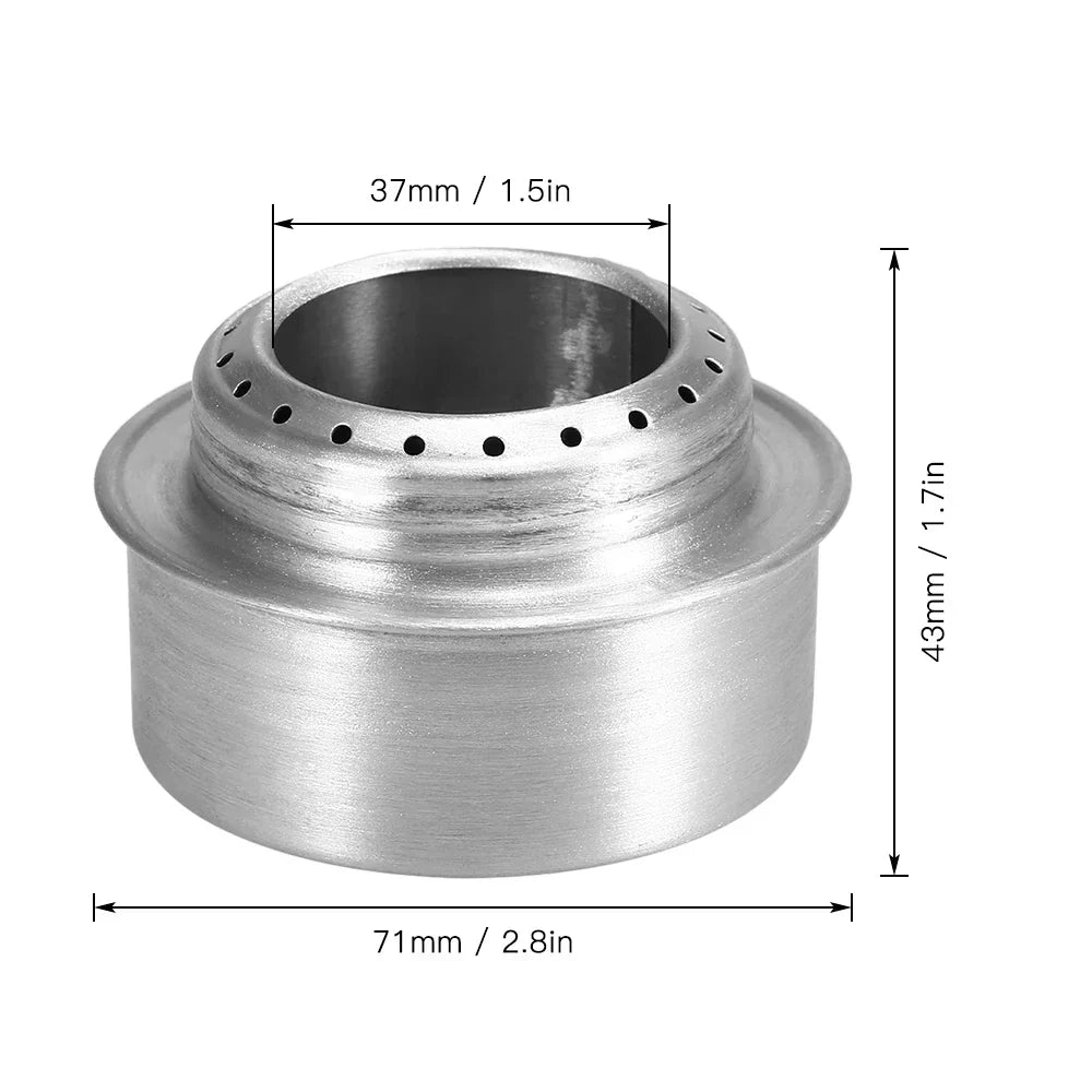 Ultralight Folding Titanium Pot Stand
