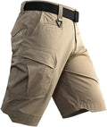 Men's Tactical Cargo Shorts Lightweight Waterproof Ripstop Summer Casual Hiking Pants-0