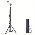 Black Matte Portable Outdoor Camping Lamp with USB Charging