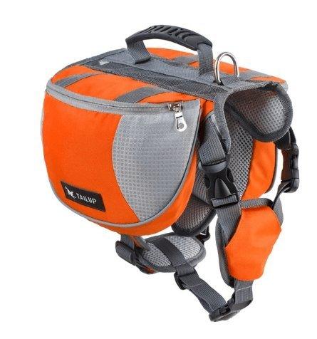 Adventure Paws Pet Harness With Built-In Backpack