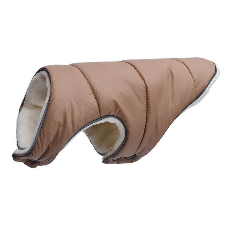 Cozycanine Reflective Winter Dog Jacket: Warm Fleece Pet Coat For Small, Medium, And Large Dogs